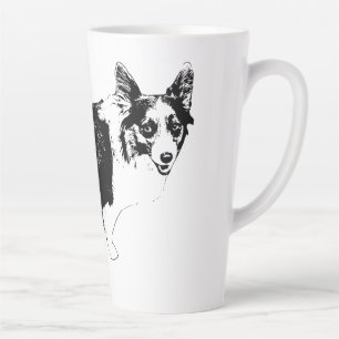 Sternenheller Corgi-Jubel Milchtasse