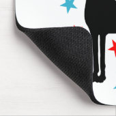 Sternenherz Dogge Mousepad (Ecke)