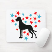 Sternenherz Dogge Mousepad (Mit Mouse)