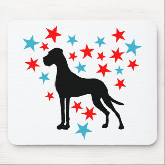 Sternenherz Dogge Mousepad