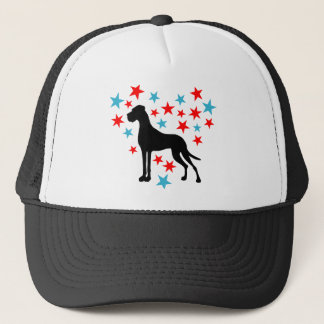 Sternenherz Dogge Truckerkappe