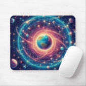 Sternenhimmel Dicke Computermauspad Mousepad (Mit Mouse)