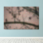 Sternenhimmel durch Baumzweige Leinwanddruck (Insitu (Holzboden))