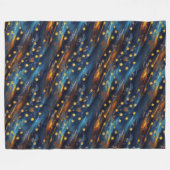 Sternenhimmel Fleecedecke (Vorderseite (Horizontal))