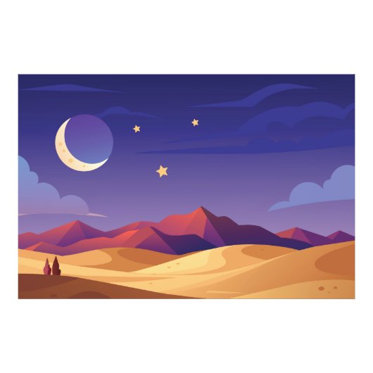 Sternenhimmel Fotodruck (Vorne)