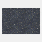 Sternenhimmel Geschenkpapier Set (Vorderseite 3)