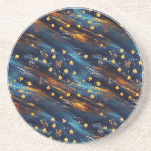 Sternenhimmel Getränkeuntersetzer (Vorne)