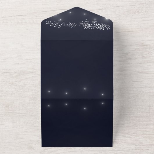 Sternenhimmel in einem all in one einladung (Außenbereich)