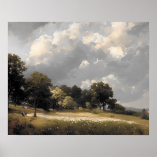 Sternenhimmel-Malerei - Vintag Poster