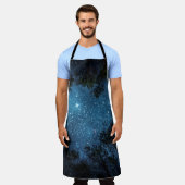 Sternenhimmel, Milchstraße. Schürze (Getragen)