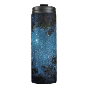 Sternenhimmel, Milchstraße. Thermosbecher