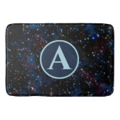 Sternenhimmel mit Sternen und Planeten Badematte (Vorderseite)