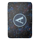 Sternenhimmel mit Sternen und Planeten Badematte (Vorderseite Vertikal)