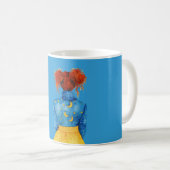 Sternenhimmel Monde Rothaarige Kaffeetasse (VorderseiteRechts)
