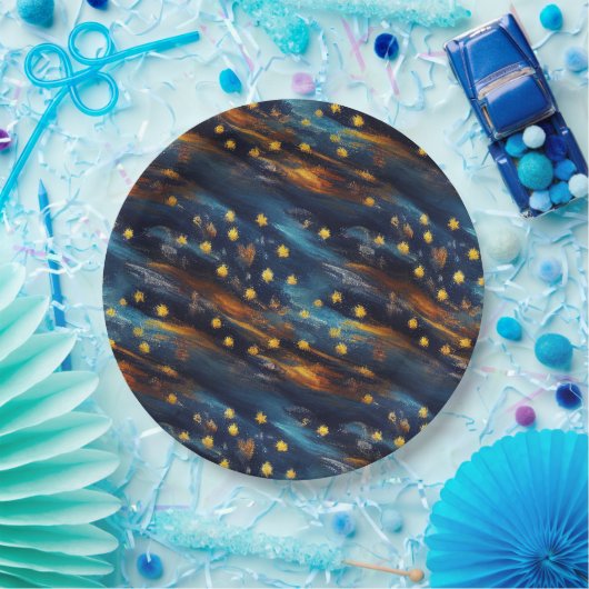 Sternenhimmel Pappteller (Party)