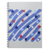 Sternenhimmel, Pinselstrich Clipart Notizblock (Vorderseite)