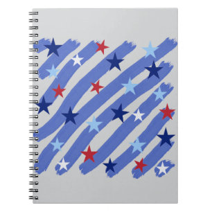 Sternenhimmel, Pinselstrich Clipart Notizblock