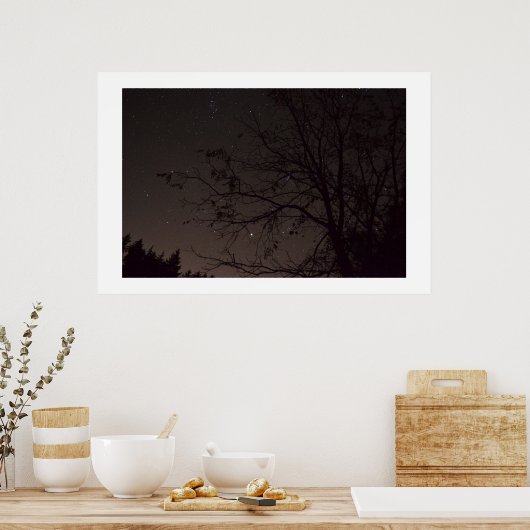 Sternenhimmel Poster (Küche)