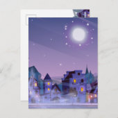 Sternenhimmel Postkarte (Vorne/Hinten)