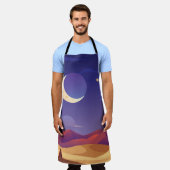 Sternenhimmel Schürze (Getragen)