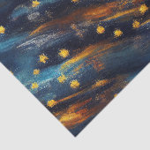 Sternenhimmel Seidenpapier (Detail)