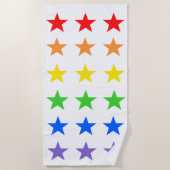 Sternenhimmel Strandtuch (Vorderseite)