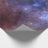 Sternenhimmel/ Universum Muster Geschenkpapier (Ecke)