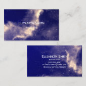 Sternenhimmel Visitenkarte (Vorne/Hinten)