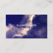 Sternenhimmel Visitenkarte (Vorderseite)