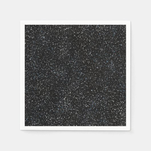 Sternenhimmel: Weltraum-Kunst Serviette (Vorderseite)