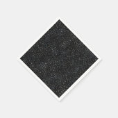 Sternenhimmel: Weltraum-Kunst Serviette (Ecke)