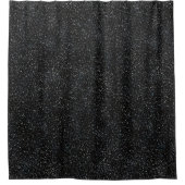 Sternenhimmel: Weltraumkunst Duschvorhang (Vorderseite)