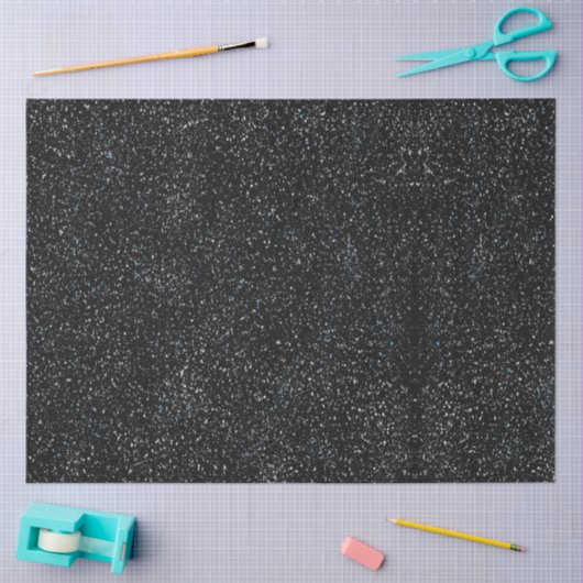 Sternenhimmel: Weltraumkunst Seidenpapier (Basteln)