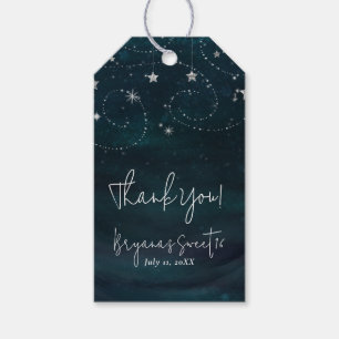 Sternenhimmel Wirbel & Sterne Partygeschenk Geschenkanhänger