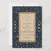 Sternenhochzeit zur Mitternacht Save The Date (Vorderseite)