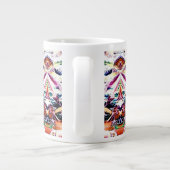 Sterneninsel Jumbo-Tasse (Rückseite)