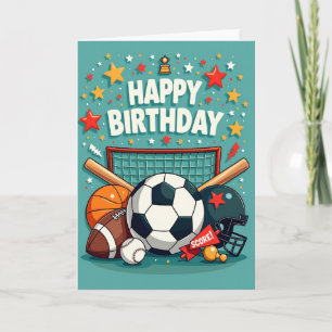 Sternenkarten zum Geburtstag voller Freude Karte