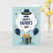 Sternenkarten zum Vatertag Cloud Card Karte (Gelbe Blume)