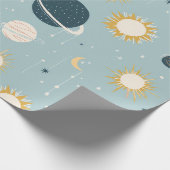 Sternenkinder-Geschenkpapier Geschenkpapier (Ecke)