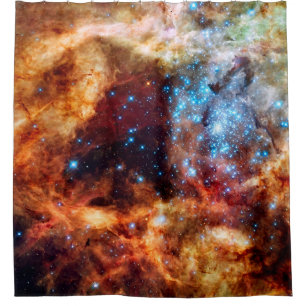 Sternenkinderstube R136 Tarantelnebel NASA-Foto Duschvorhang