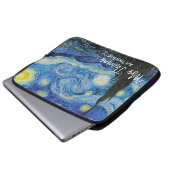Sternenklare Nacht 15" Neopren-Laptop-Hülse Laptopschutzhülle (Vorne Knopf)