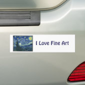 sternenklare Nacht Autoaufkleber (Auf Auto)