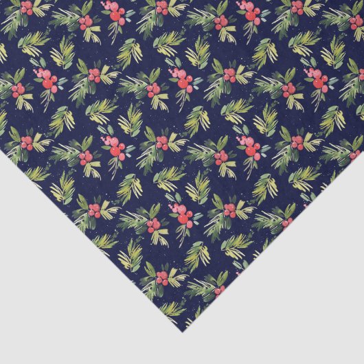 Sternenklare Nacht des Weihnachten| - Seidenpapier (Ausschnitt)