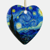Sternenklare Nacht durch Van Gogh Keramikornament (Rechts)