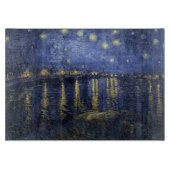 Sternenklare Nacht durch Van Gogh Schneidebrett (Vorderseite)