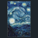 Sternenklare Nacht durch Vincent van Gogh Briefpapier<br><div class="desc">Sternenklare Nacht durch Vincent van Gogh</div>
