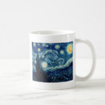 Sternenklare Nacht durch Vincent van Gogh Kaffeetasse<br><div class="desc">Sternenklare Nacht durch Vincent van Gogh</div>