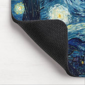Sternenklare Nacht durch Vincent van Gogh Mousepad (Ecke)