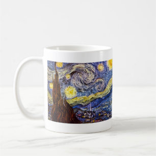 Sternenklare Nacht durch Vincent Willem Van Gogh Kaffeetasse