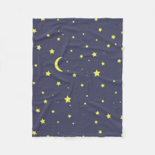 Sternenklare Nacht Fleecedecke